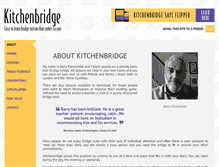Tablet Screenshot of kitchenbridge.co.uk